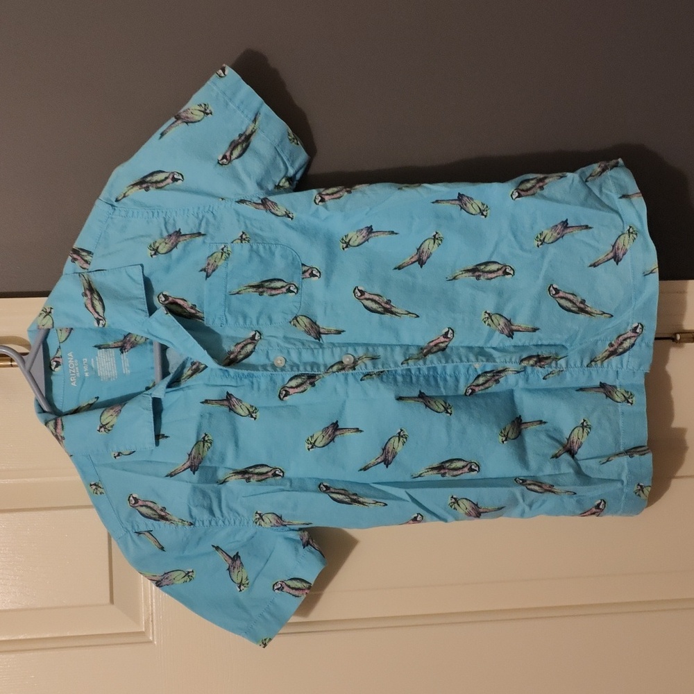Arizona boys 10/12 button down parate shirt